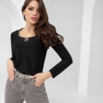 Блуза Новый облик. Состав: 97% полиэстер, 3% эластан