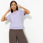 Футболка Искусство строить глазки (new). Состав: 65% п/э, 30% вискоза, 5% спандекс