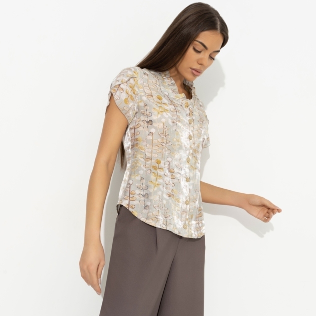 Блуза Лёгкий шик, тяжёлый эффект 