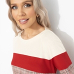 Платье Влюблена в себя (красное). Состав: 65% п/э, 30% вискоза, 5% спандекс