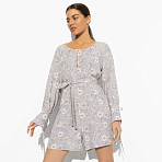 Комбинезон Не забудь влюбиться (с поясом). Состав: 100% вискоза