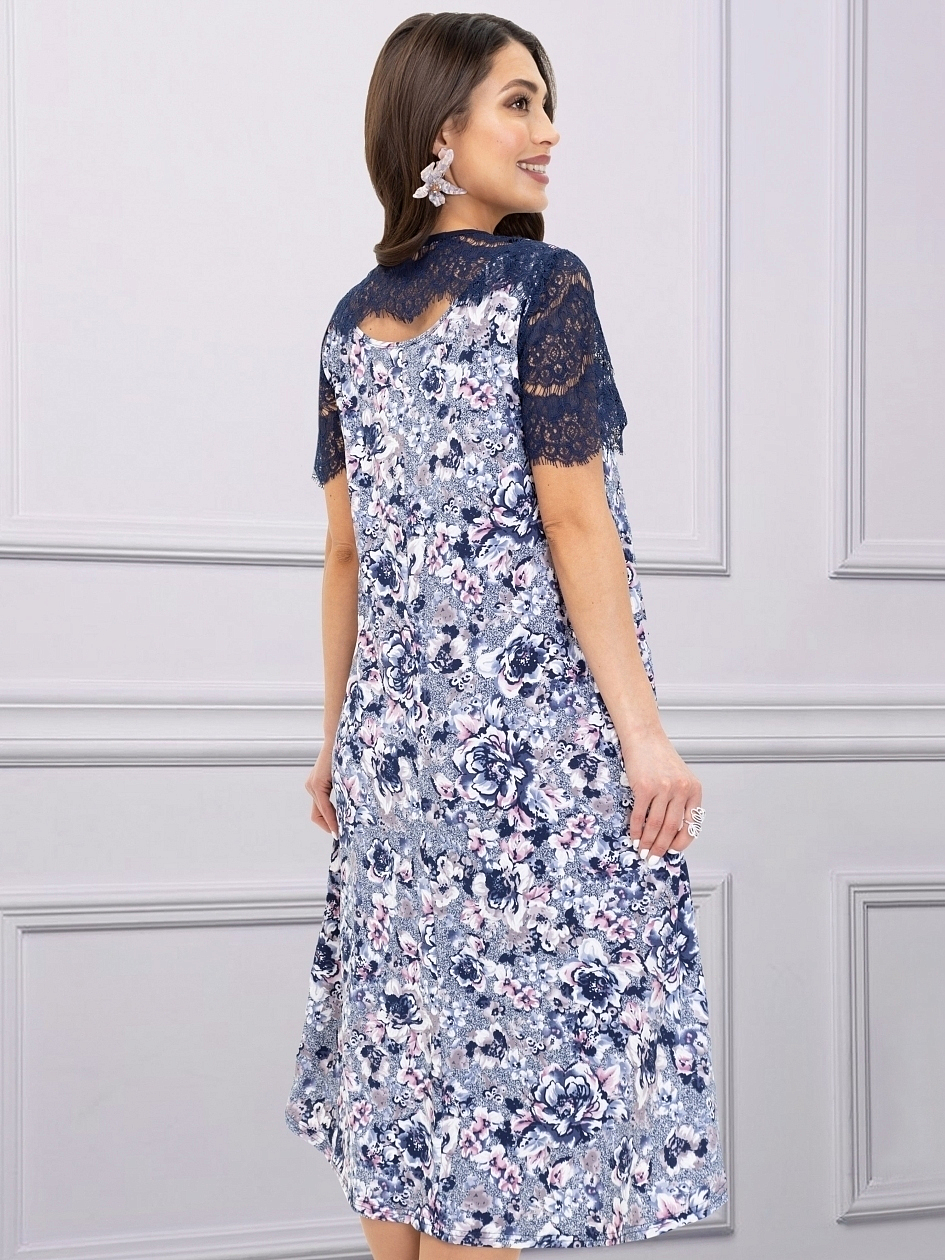 Платье Звёздная ночь (романтика). Состав: 95% полиэстер, 5% эластан