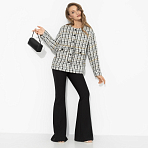 Стиль вне времени (статус). Состав: 65% п/э, 30% вискоза, 5% эластан