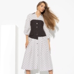 Платье Мечтательное искушение. Состав: 65% хлопок, 30% п/э, 5% спандекс