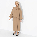 Комплект с юбкой Легкость эмоций (2 в 1, утренний кофе). Состав: 95% п/э, 5% эластан