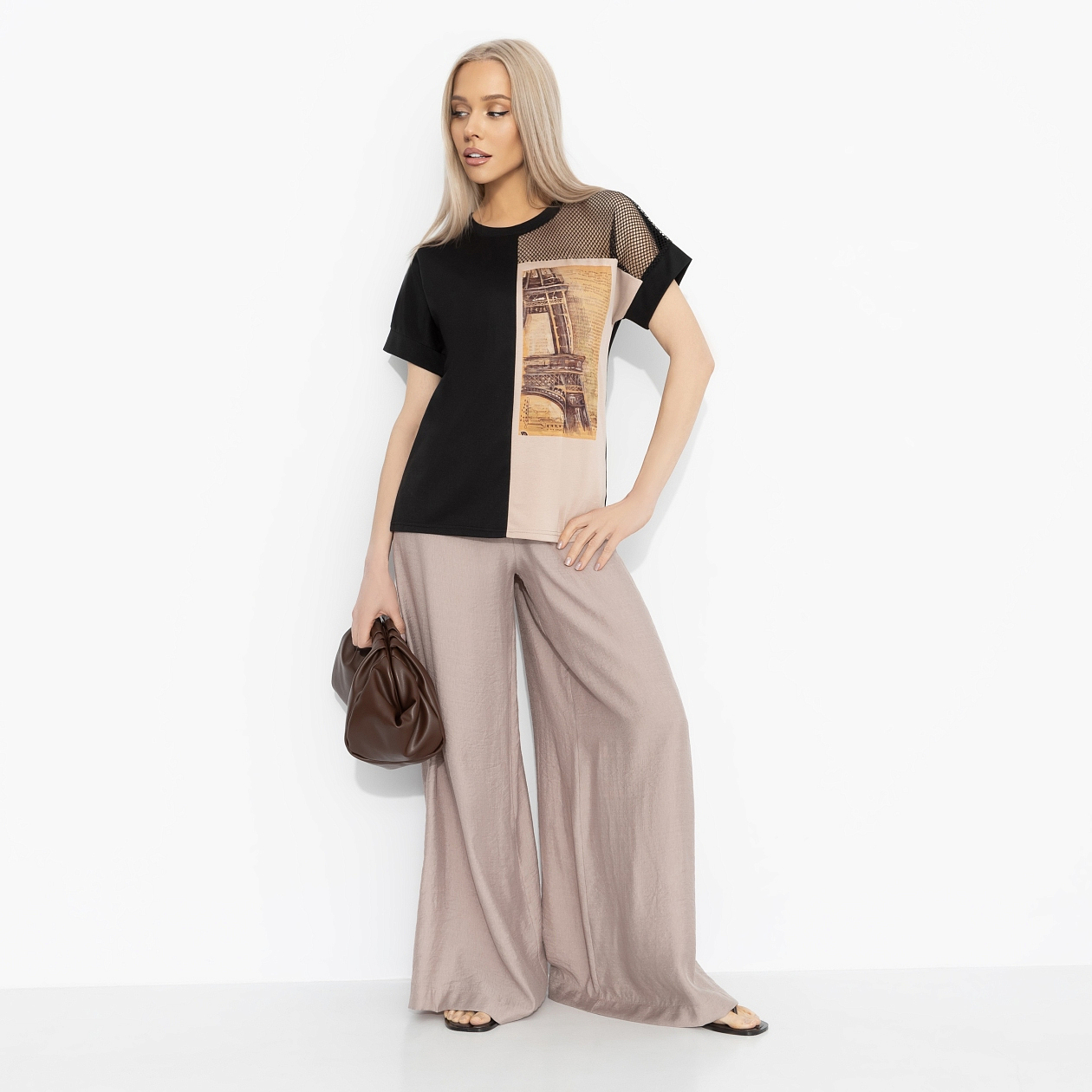 Футболка Ты в деле (стиль). Состав: 65% п/э, 30% вискоза, 5% стрейч