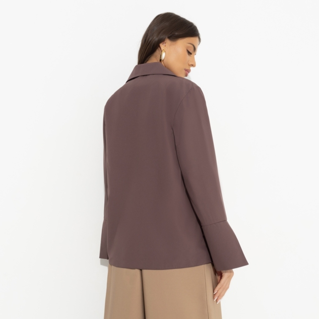 Блуза Амбассадор стиля (brown) 