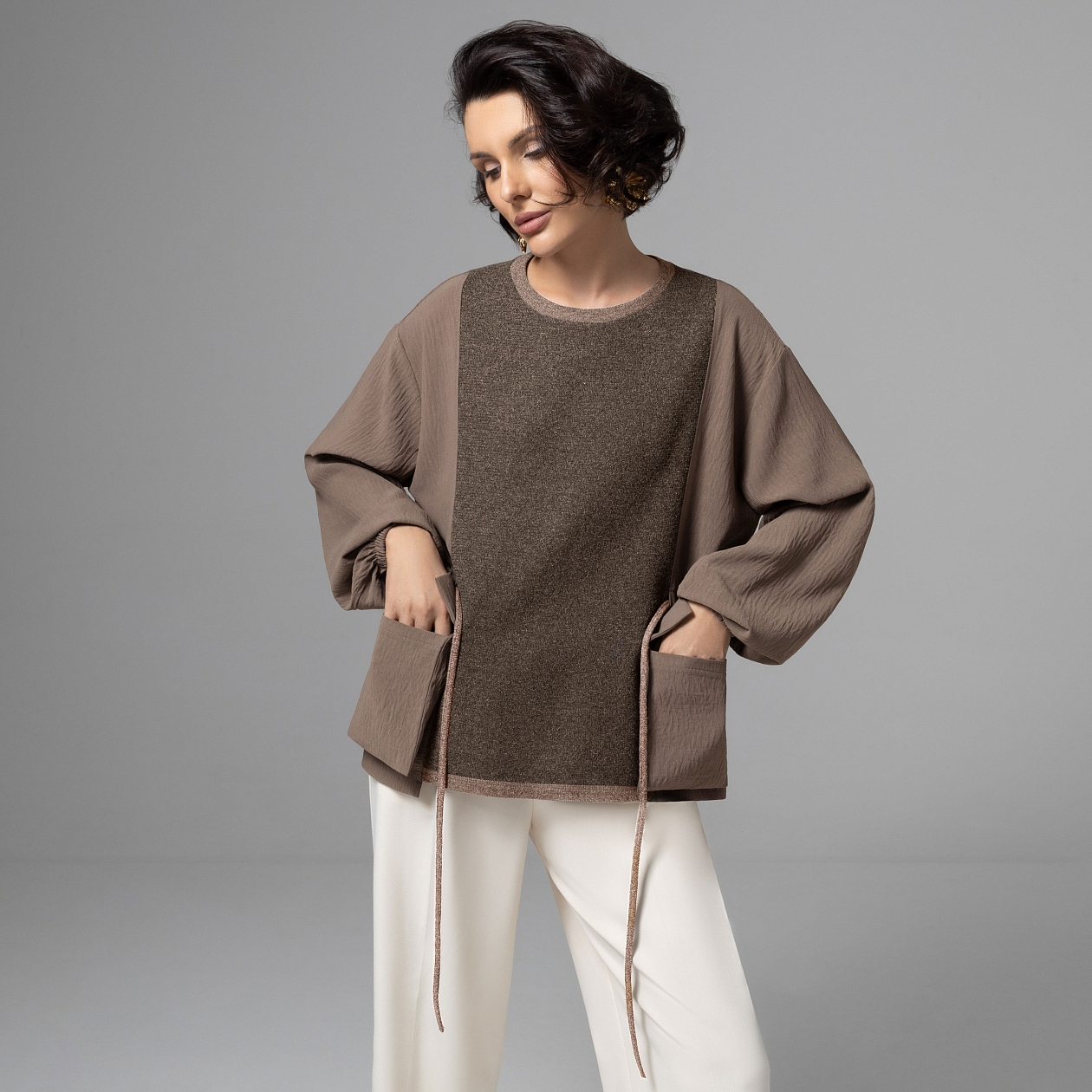 В котором удобно жить. Состав: 65% п/э, 30% вискоза, 5% спандекс