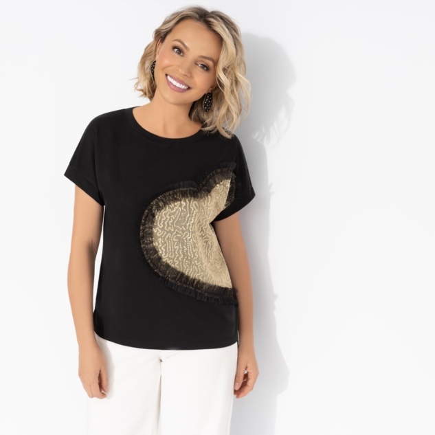 Футболка Яркий период (black) 