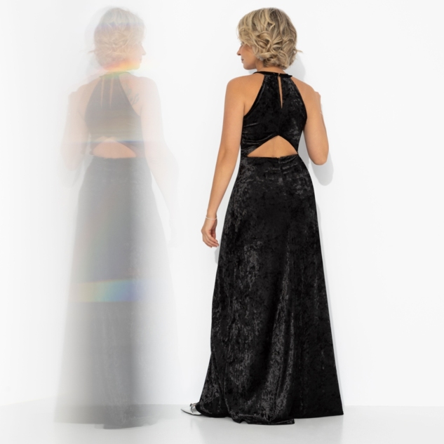 Платье Без границ (черное) 