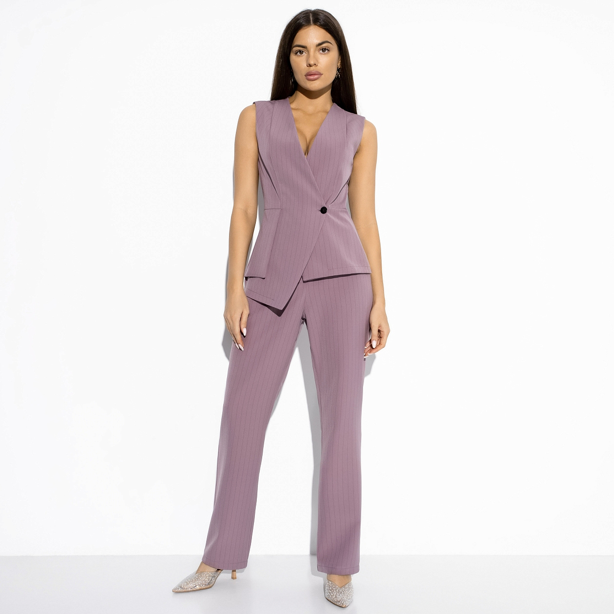 Брюки Слишком инициативна (shadow dreams). Состав: 60% полиэстер, 37% вискоза, 3% спандекс