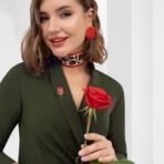 Платье Фееричное везение (переливы оникса, с брошкой). Состав: 95% полиэстер, 5% спандекс