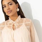 Платье Свобода творить (оранжевое). Состав: 100% нейлон