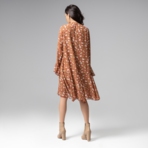 Платье Для восхищенных взглядов (brown). Состав: 98% п/э, 2% спандекс