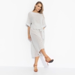 Костюм с юбкой В ритме комплиментов (2 в 1). Состав: 95% полиэстер, 5% эластан