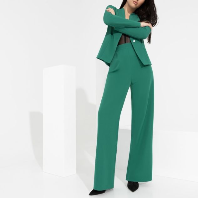 Брюки Модный экстаз (green mist) 