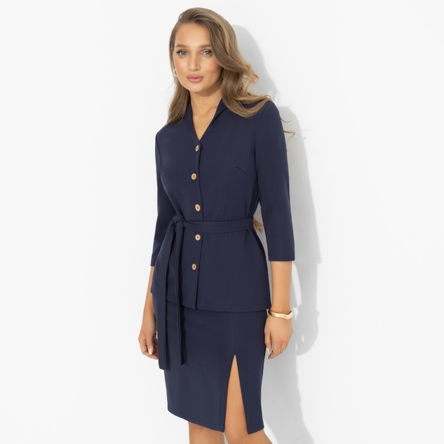 Костюм с юбкой Гордая и дикая (королева, 2 в 1, с поясом) 