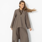 Легко и смело (хаки). Состав: 75% вискоза, 25% нейлон