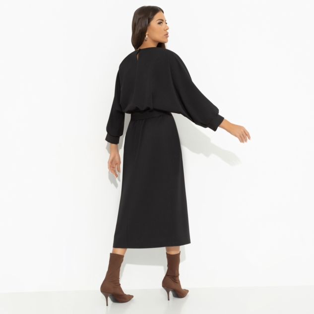 Платье Ты входишь–мода замирает (черное) 