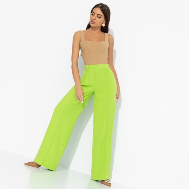 Брюки Создавай настроение (лайм) 