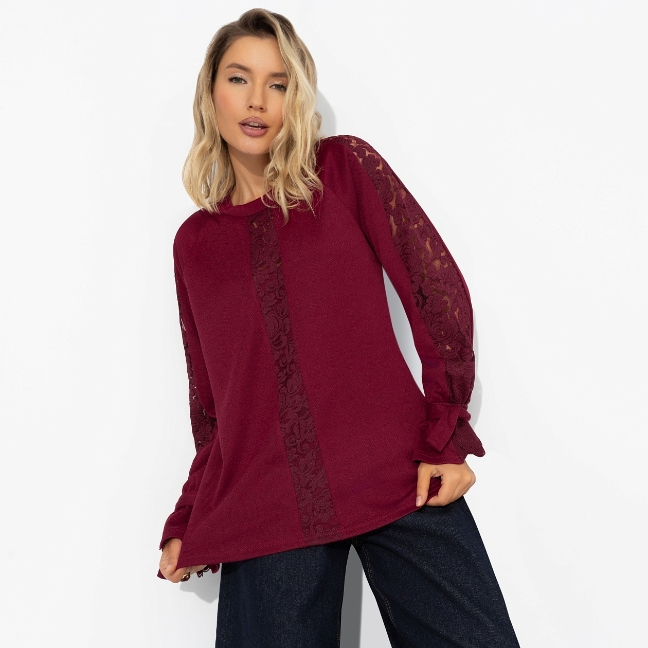 Приз зрительских симпатий (бордовый). Состав: 65% п/э, 30% вискоза, 5% спандекс