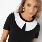 Футболка Ближе к себе. Состав: 65% п/э, 30% вискоза, 5% стрейч