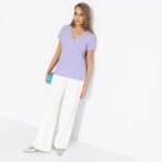 Футболка Женственность без границ. Состав: 65% п/э, 30% вискоза, 5% спандекс