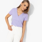 Футболка Женственность без границ. Состав: 65% п/э, 30% вискоза, 5% спандекс