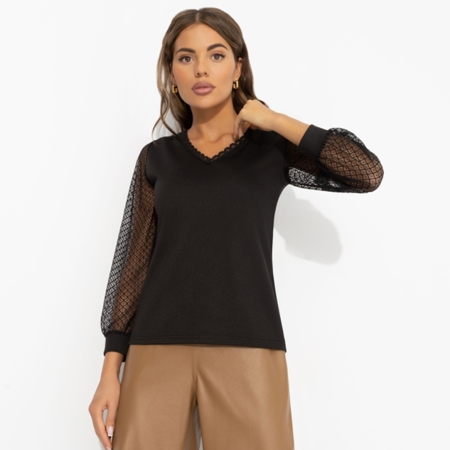 Блуза Попала в сказку (black) 