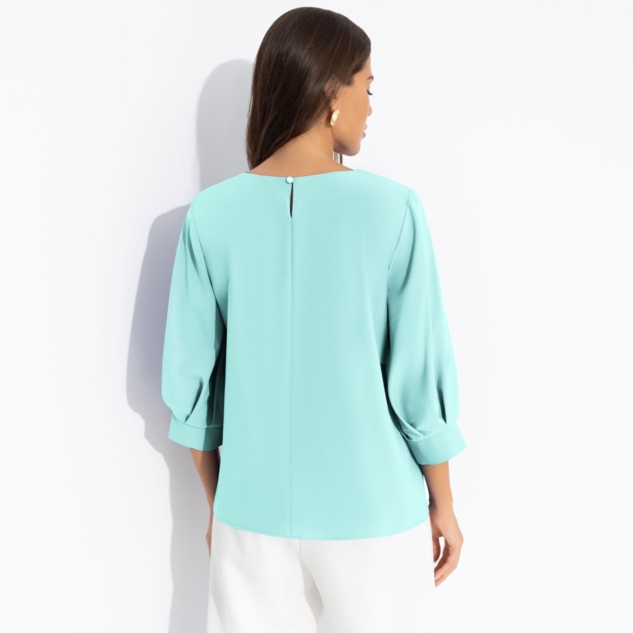 Блуза Предвкушение встречи (тиффани) 