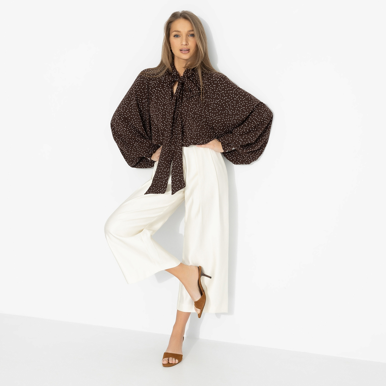 Блуза Привлекаю удачу (элегантная). Состав: 95% полиэстер, 5% эластан