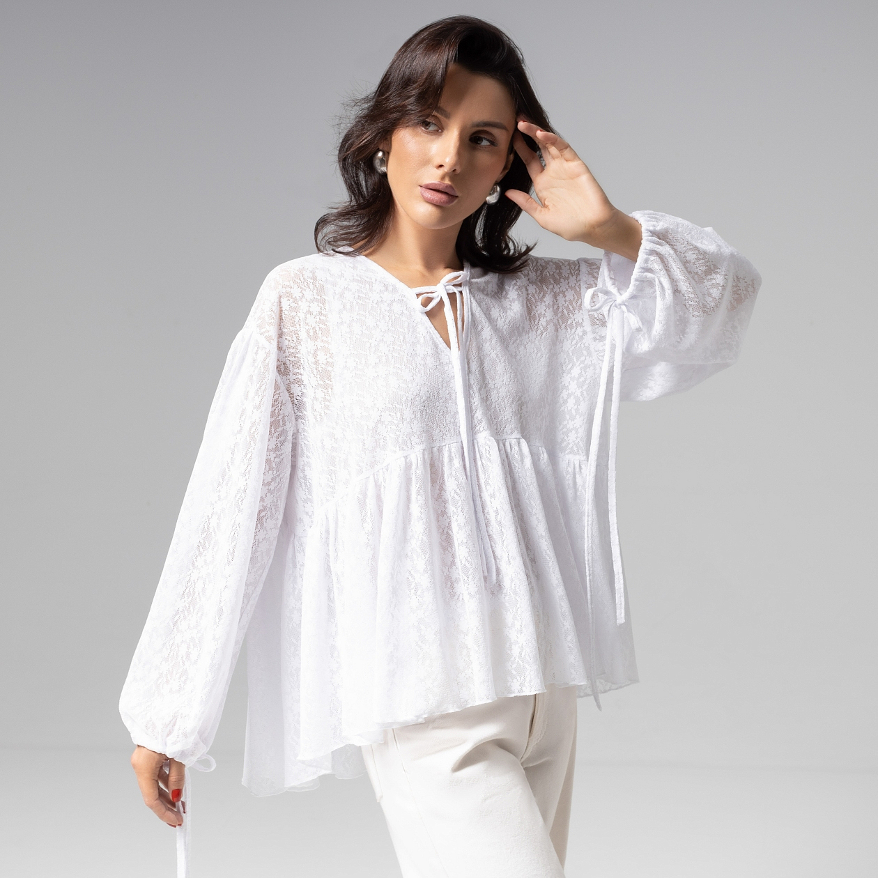 Блуза Секретный ингредиент (snow queen). Состав: 50% хлопок, 45% п/э, 5% спандекс