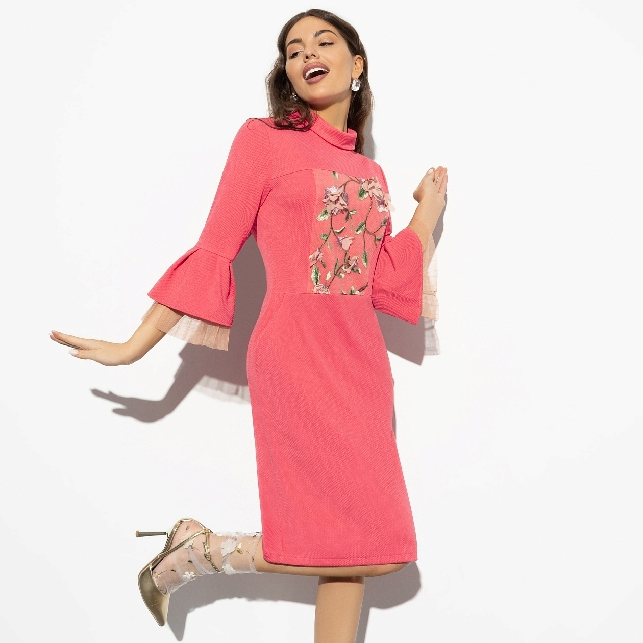 Платье Волшебное превращение (sweet lady). Состав: 95% п/э, 5% спандекс