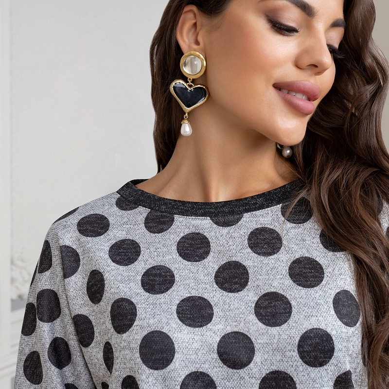 Комплект с юбкой Ваш ход! (2 в 1, мечтательная). Состав: 80% полиэстер, 20% вискоза