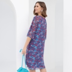 Платье Украшаю мир. Состав: 98% п/э, 2% эластан