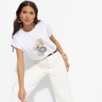 Футболка Оттенок настроения. Состав: 65% п/э, 30% вискоза, 5% стрейч