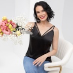 Создана для поцелуев (блэк). Купить женский Топ оптом от производителя.