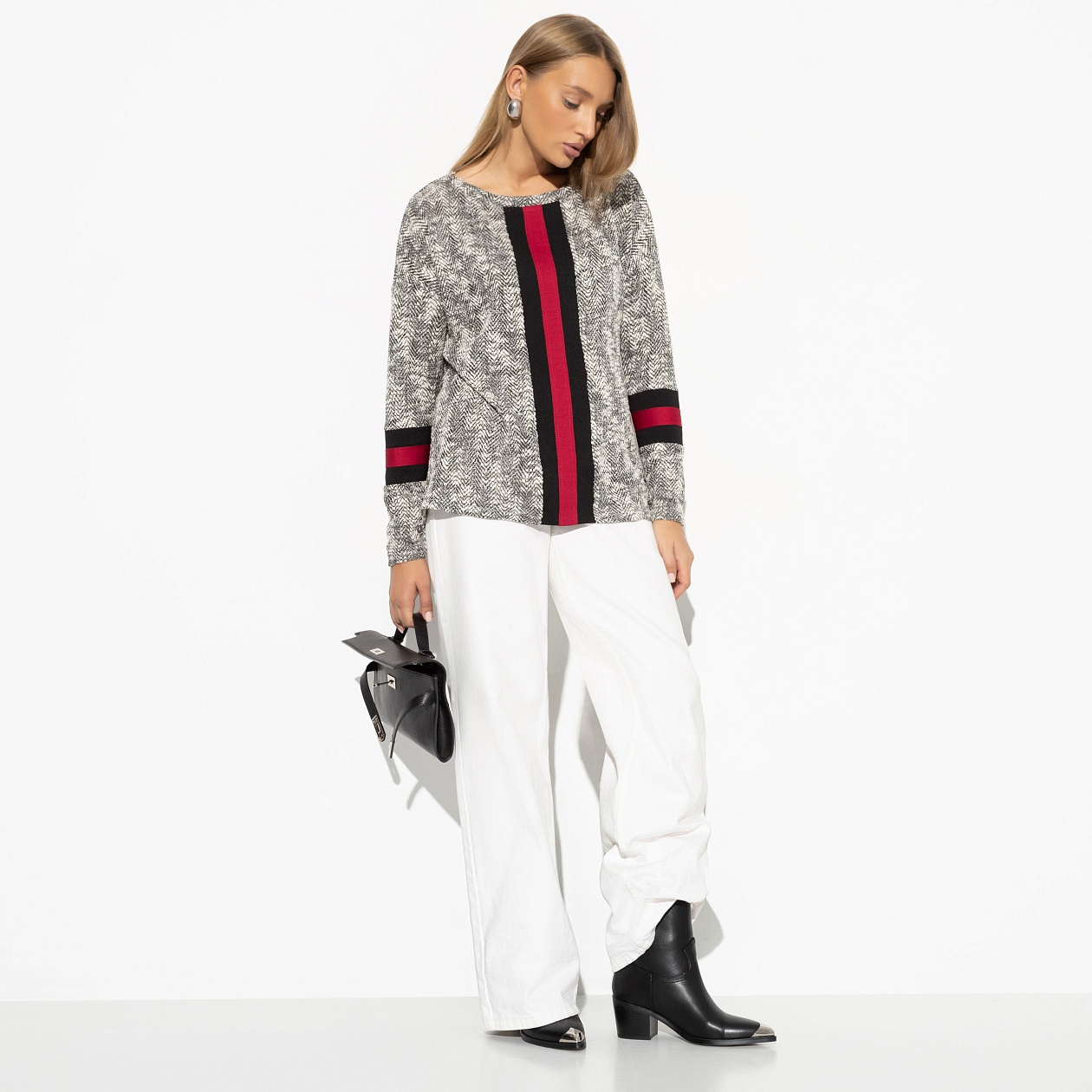 Туника Удар шиком. Состав: 65% п/э, 30% вискоза, 5% спандекс