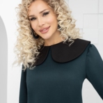 Платье Кутюр-шоу (грин). Состав: 95% п/э, 5% эластан