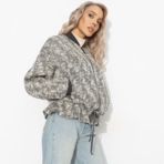 Бомбер Эпичный шик (фэшн). Состав: 50% хлопок, 10% вискоза, 35% п/э, 5% спандекс