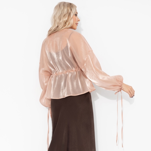 Жакет Вершина восхищения (пудровый) 