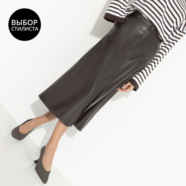 Юбка Откровенно шикарная (коричневый) 