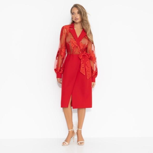 Платье Мечта миллионера (цвет страсти) 