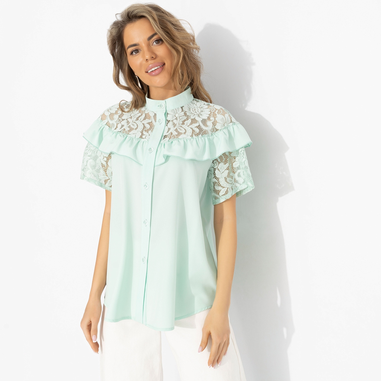 Королева момента (мятная). Состав: 98% п/э, 2% спандекс