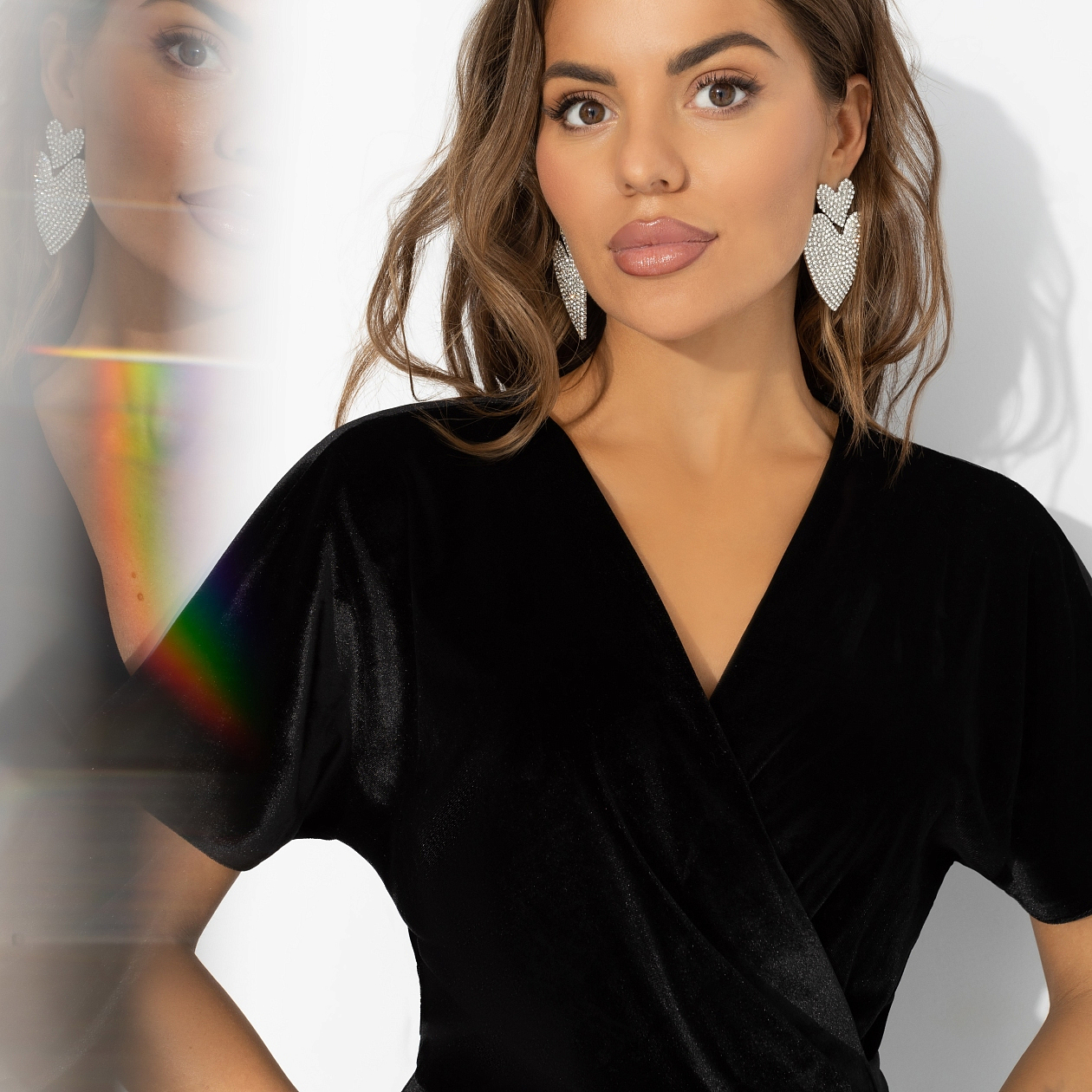 Платье Эффект сияния (свидание). Состав: 95% п/э, 5% спандекс