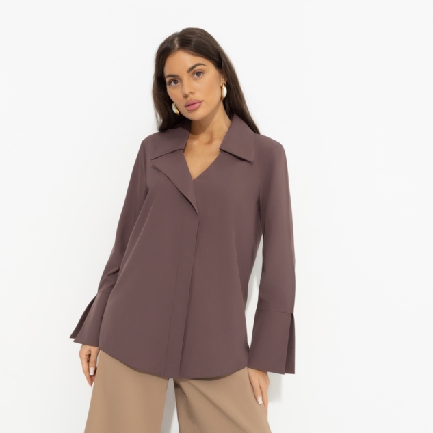 Блуза Амбассадор стиля (brown) 