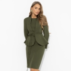 Двойка Цвет мечты (2 в 1, оливковый). Состав: 95% п/э, 5% эластан