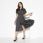 Платье Украшение леди (black elegant, с поясом). Состав: 100% п/э