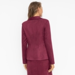 Жакет Шоу-показ (бордовый). Состав: 95% п/э, 5% спандекс