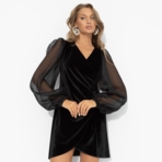 Платье Роковая фантазия (полночь). Состав: 95% п/э, 5% спандекс